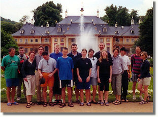 vor Schloss Pillnitz